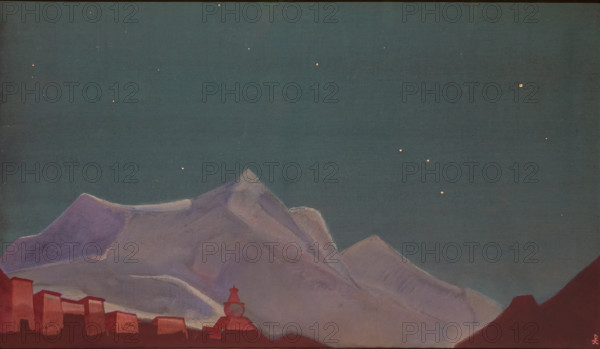 Royal Monastery Tibet 1932 Roerich Nicholas Konstantinovich (1874-1947)