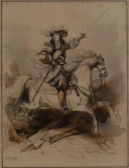 The Great Condé Emile Wattier (1800-1868)