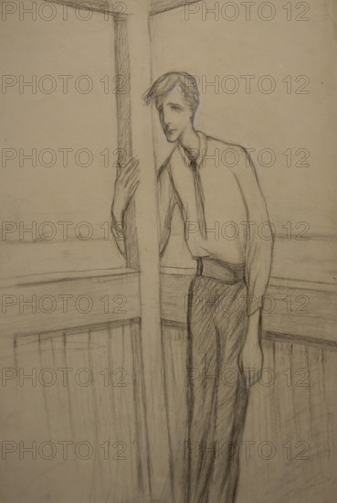 Illustration for the play Autumn Dream 1911-1912 Guro Elena Genrikhovna (1877-1913)