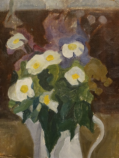 Bouquet 1910s Elena Genrikhovna Guro (1877-1913)