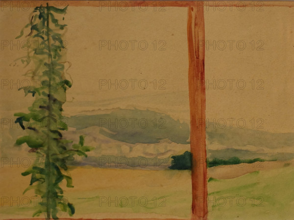 Untitled 1914-1917 Mikhail Vasilyevich Matyushin (1861-1934)