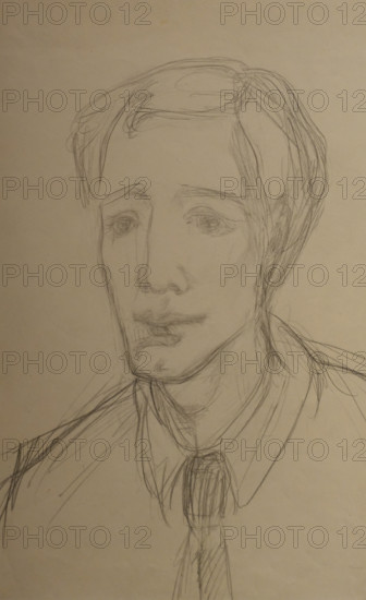 Portrait of the main character from the play Autumn Dream 1911-1912 Guro Elena Genrikhovna (1877-1913)