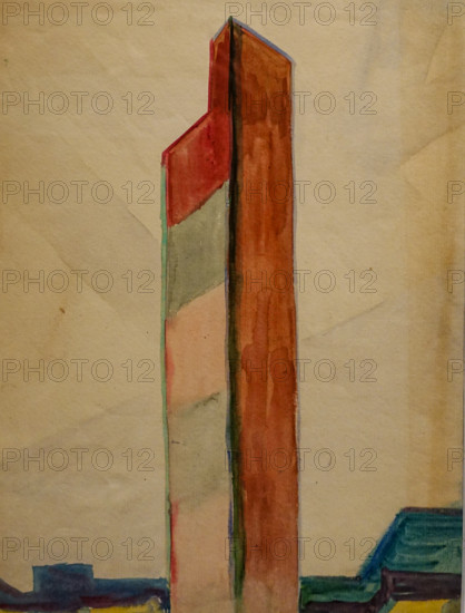 Untitled 1919 Mikhail Vasilyevich Matyushin (1861-1934)