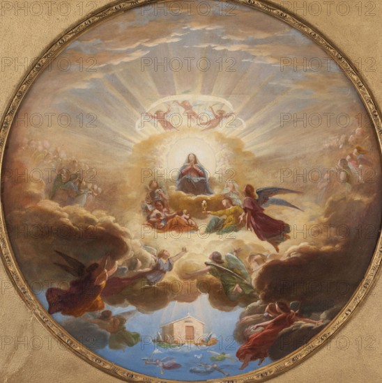 The Translation of the Holy House by Angels.