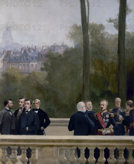 Group of 19th-century men.