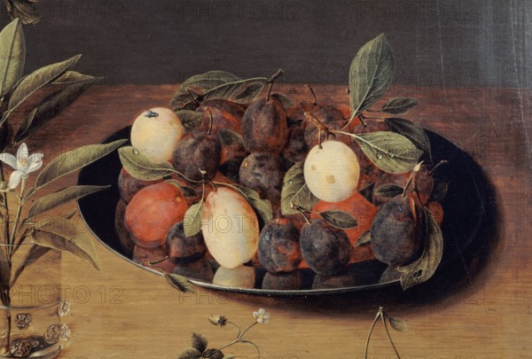 Still Life with Fruit and Flowers.