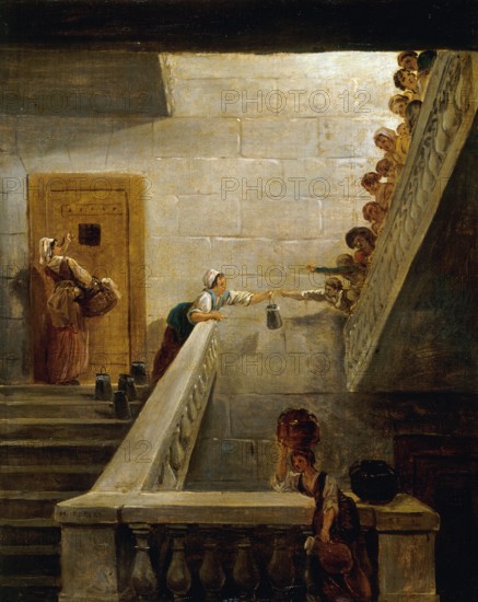 The Supply of Prisoners at Saint-Lazare Prison.
