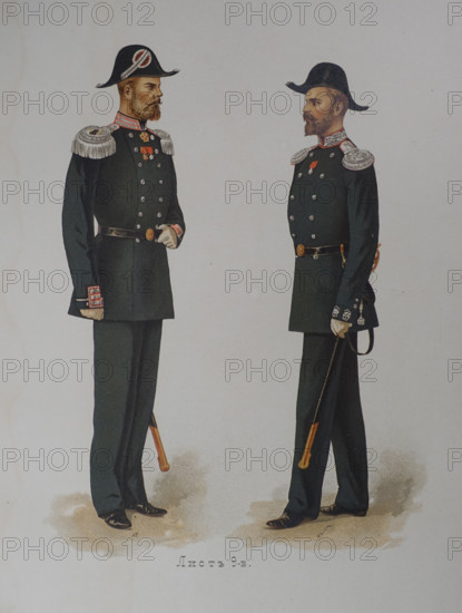Uniform of officers of the Admiralty