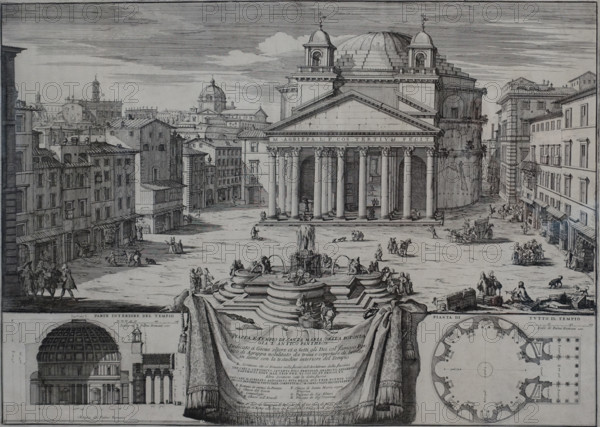 The square and the Church of Santa Maria della Rotonda