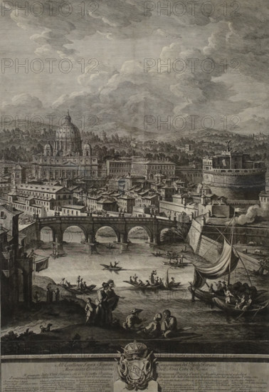Panorama of the city of Rome