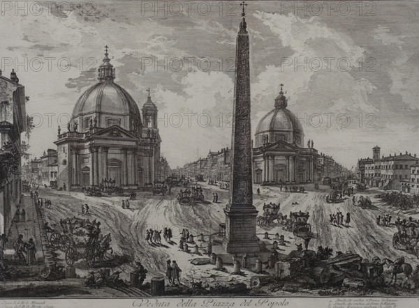 View of Piazza del Popolo