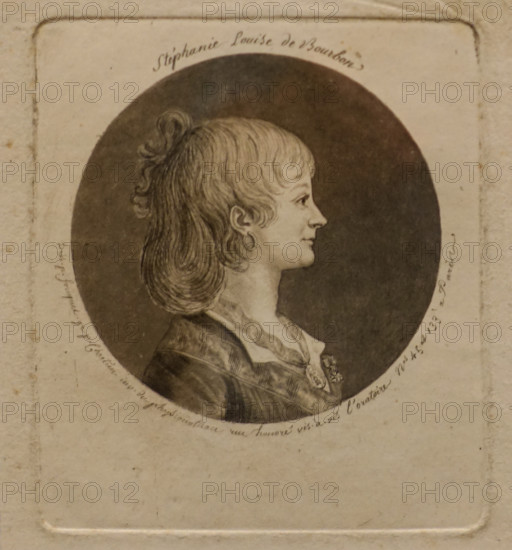 Portrait of Stephanie Louise de Bourbon