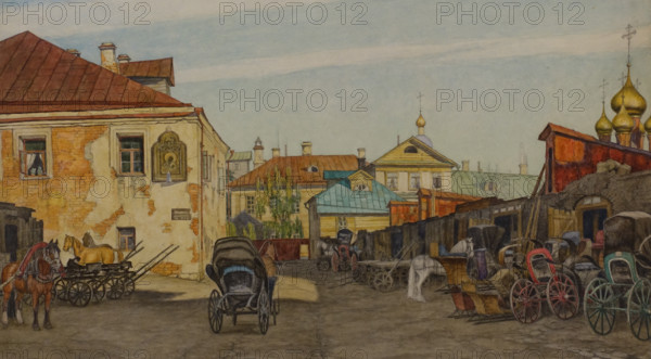 The cabbies' yard on the Canal