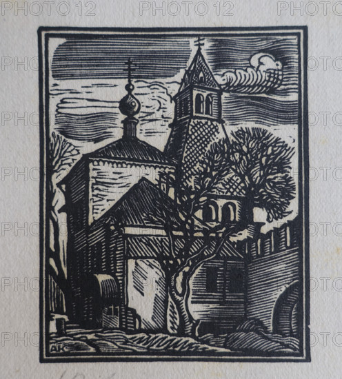 Illustration from book ""Kremlin