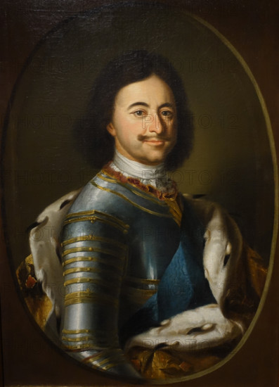 Portrait of Emperor Peter I