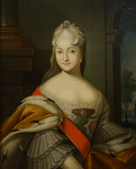 Portrait of Princess Ekaterina Alekseyevna Dolgorukova (1712-1747)