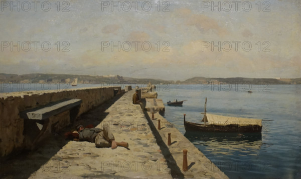The city of Pozzuoli near Naples