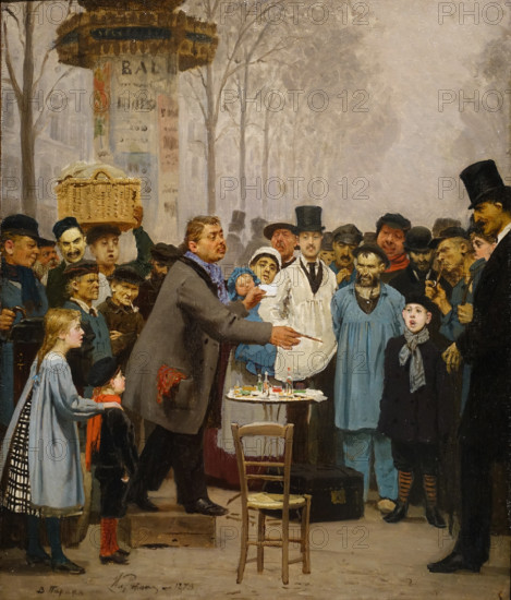 News seller in Paris