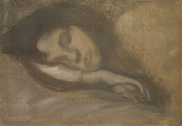 Head of a Sleeping Woman