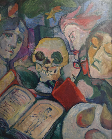 Still Life with a Skull