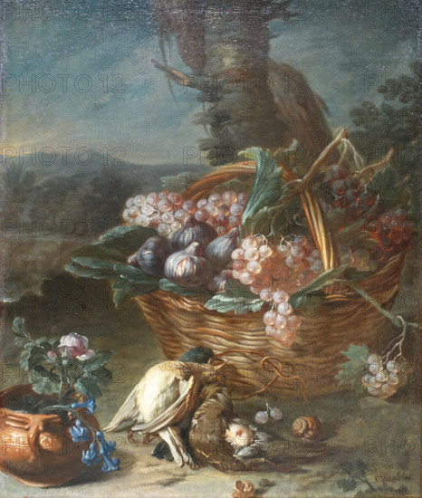 Still Life with Flowers and Fruits