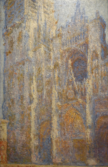 Rouen Cathedral at noon (Portal and tour of D'albane)