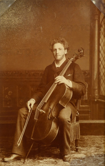 Portrait of cellist Anatoly Andreevich Brandukov (1858/1859-1930)