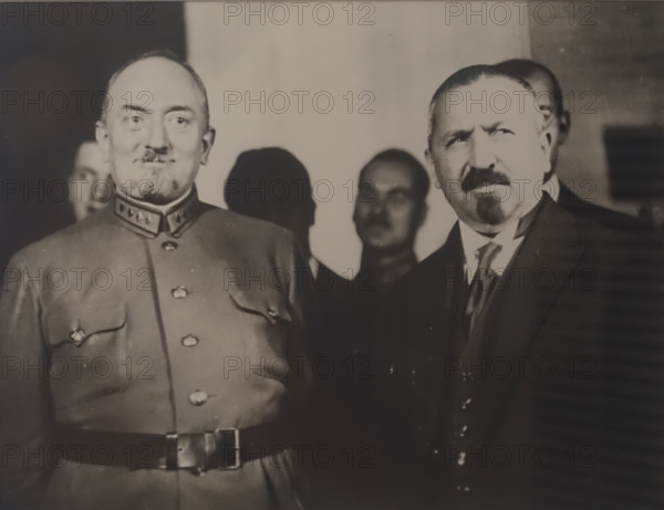 People's Commissar for Foreign Affairs of the USSR S.M.Chicherin and  Ambassador of Afghanistan Mr