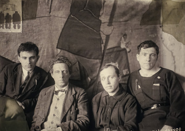 Vsevolod Meyerhold and student directors Z