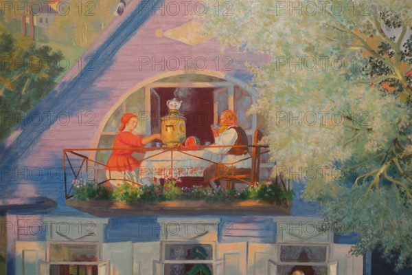 Small Blue House