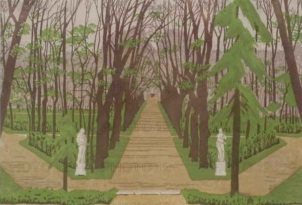 Alley in Tsarskoe Selo