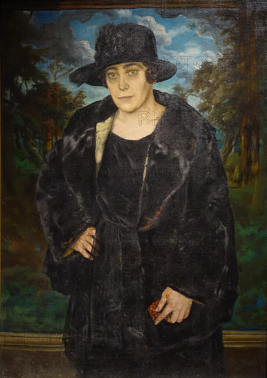 Portrait of Nadezhda Dobychina