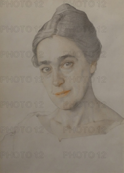 Portrait of Nadezhda Dobychina