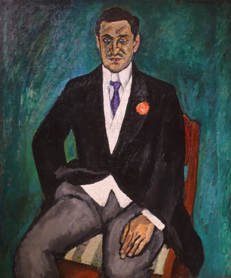 Portrait of sculptor Konstantin Rausch