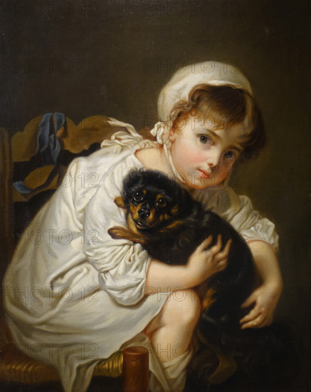 Girl with a Dog