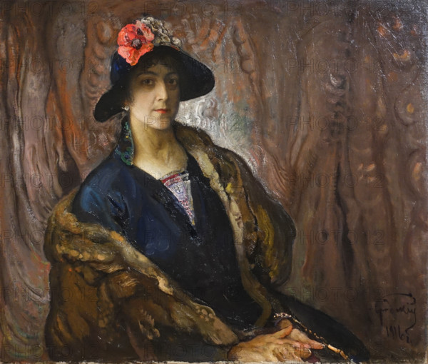 Portrait of Nina Sergeyevna Chernobaeva