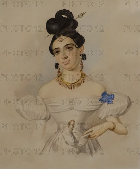 Portrait of Princess Anna Davydovna Abamelek-Lazareva
