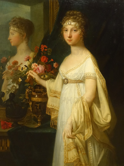 Portrait of Empress Yelizaveta Alexeyevna (1779-1826)