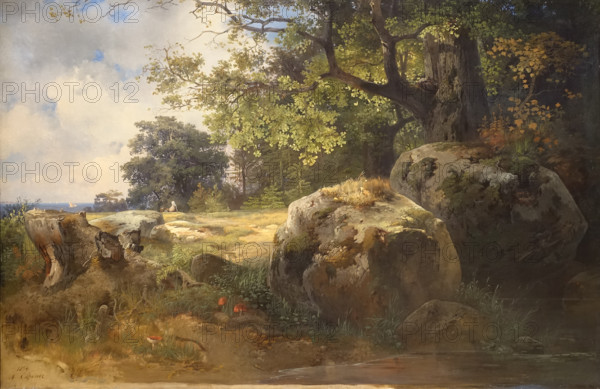 View near Oranienbaum