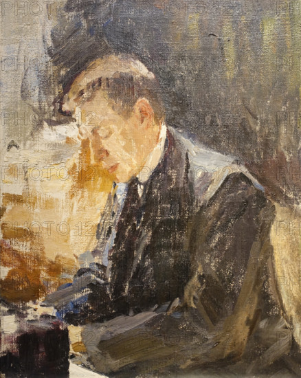 Portrait of Sergey Vasilyevich Rachmaninoff (1873-1943)