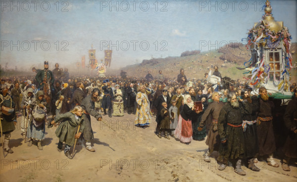 Religious Procession in the Kursk Governorate