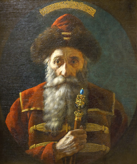 Portrait of Vasily IV Ivanovich Shuisky