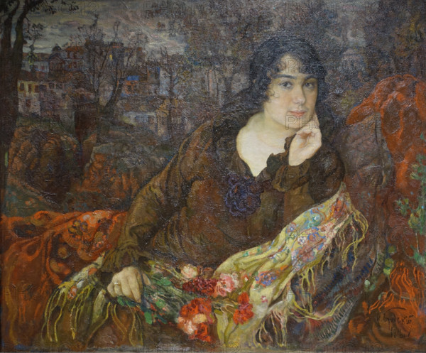 Portrait of Lyubov Markovna Brodskaya (née Hoffman