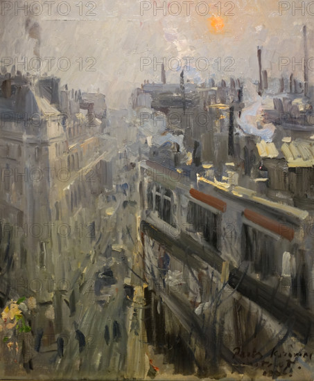 Paris in the morning