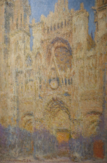 Rouen Cathedral at Sunset