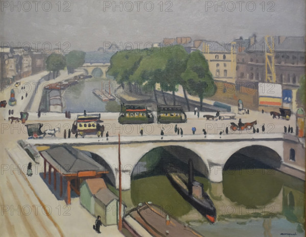 The Pont Saint Michel in Paris