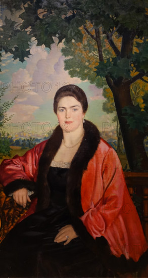 Portrait of Maria Valentinovna Petzold (1882-1964)