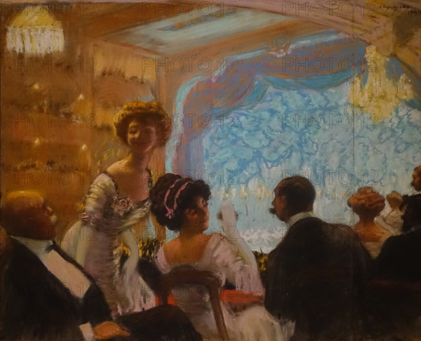 In the theater