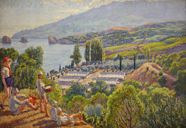 Young Pioneers' Camp in Crimea