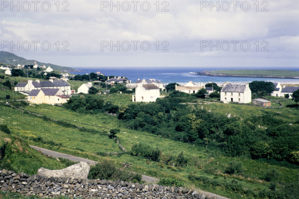 Houses at coastal village of Portnoo.
